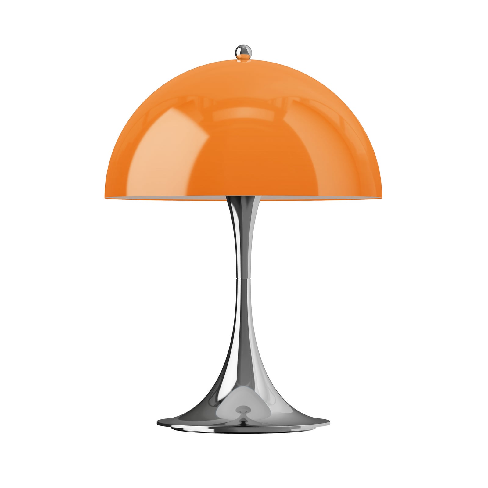 Panthella 250 Portable oppladbar bordlampe opal-oransje IP44 USB ladekabel
