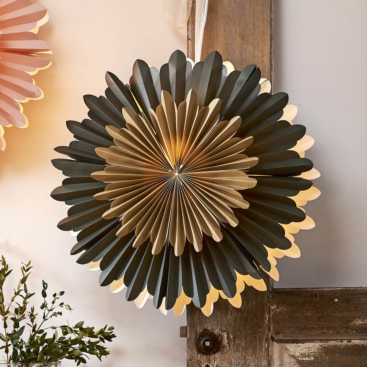 Papirstjerne Crystal Ø50 cm uten sokkel - STAR TRADING