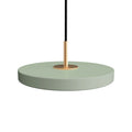 Pendellampe Asteria Micro V2 LED dimbar oliven forfra