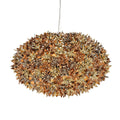 Pendellampe Bloom S1 polykarbonat gull/bronse foran