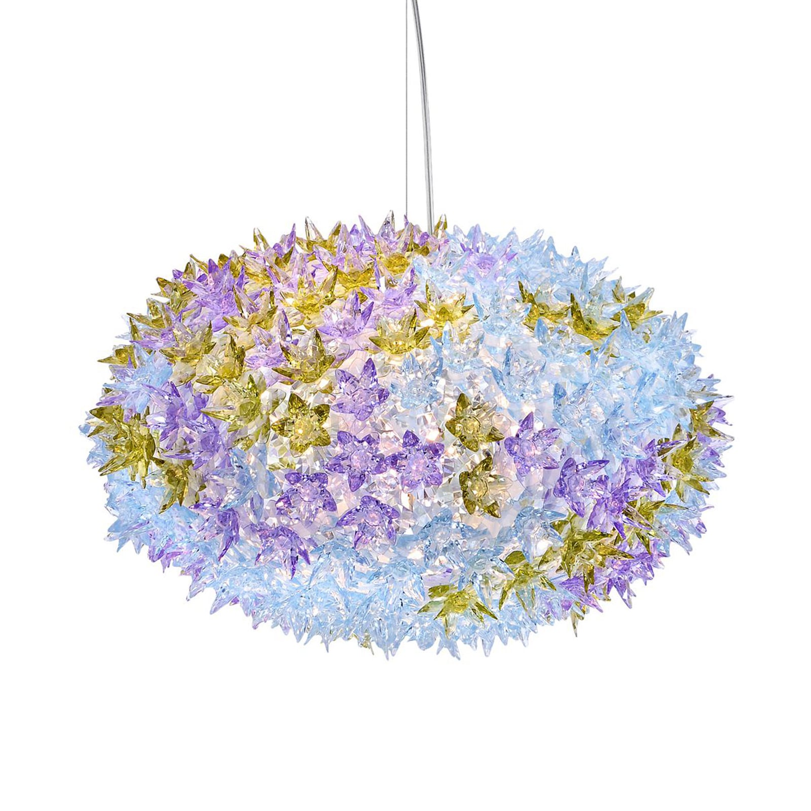 Pendellampe Bloom S1 polykarbonat lavendel forfra