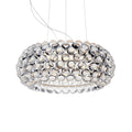 Pendellampe Caboche Plus media LED dimbar Ø50 cm klar front