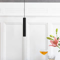 Pendellampe Chimes eik svart LED 2W varmhvit forfra