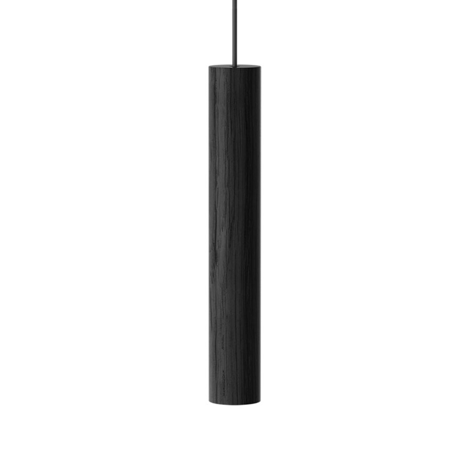 Pendellampe Chimes eik svart LED 2W varmhvit montert i rom