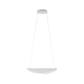 Pendellampe Diphy LED DALI-Push 96 cm hvit forfra