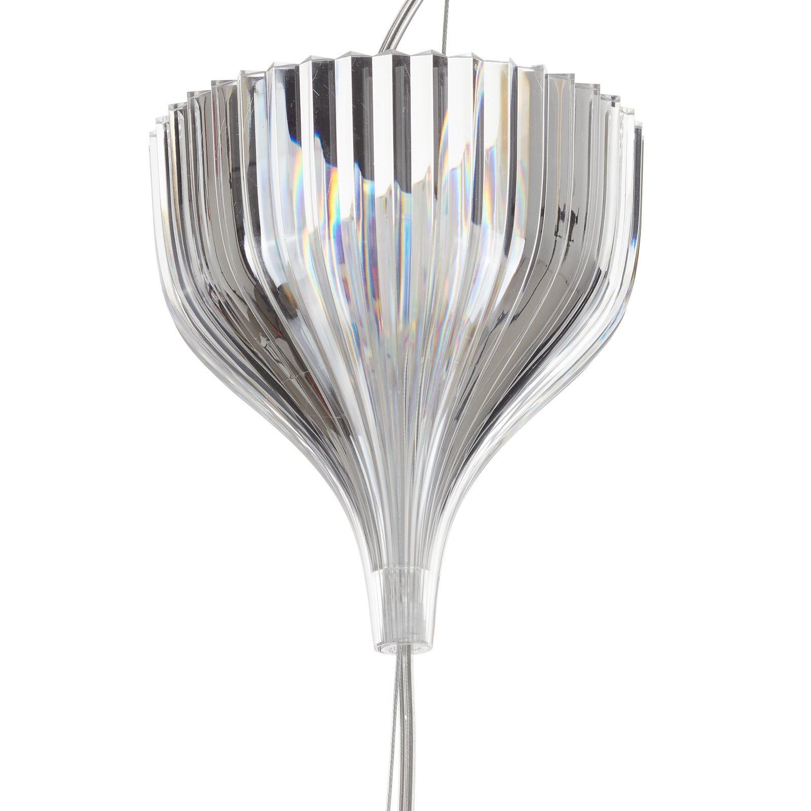 Pendellampe Gè transparent plast E27 Ø37 cm - Kartell profilbilde