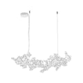 Pendellampe Hanami dimbar plissert Lentiflex® 53 cm forfra
