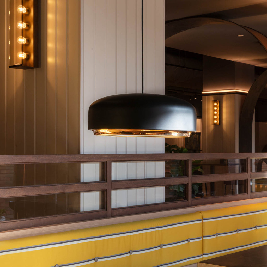 Lyskilde i Pendellampe Hazel LED svart/messing