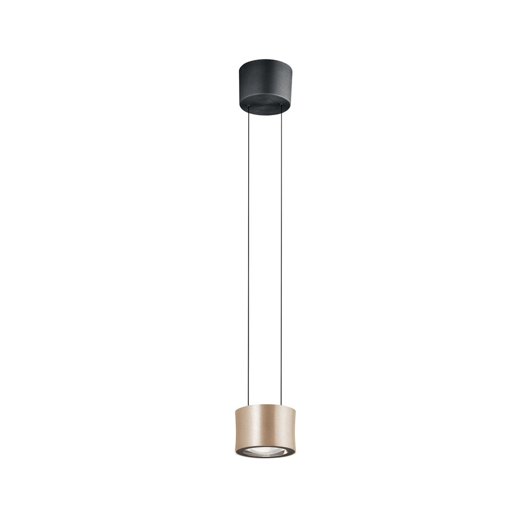 Pendellampe Impulse Flex LED høydejusterbar dimbar rosé forfra