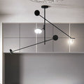 Pendellampe Invisible LED 3-lys svart 30W 2700K dimbar forfra