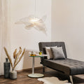 Pendellampe La Belle Étoile hvit Ø73 cm LED fra forfra