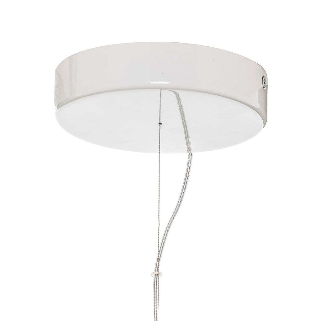 Pendellampe La Belle Étoile hvit Ø73 cm LED detalj av oppheng