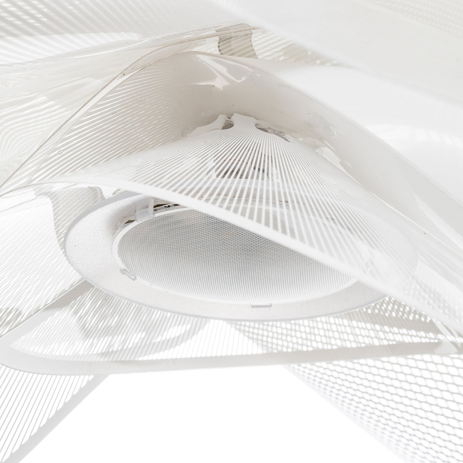 Pendellampe La Belle Étoile LED dimbar hvit Ø90 cm detalj av lyskilde