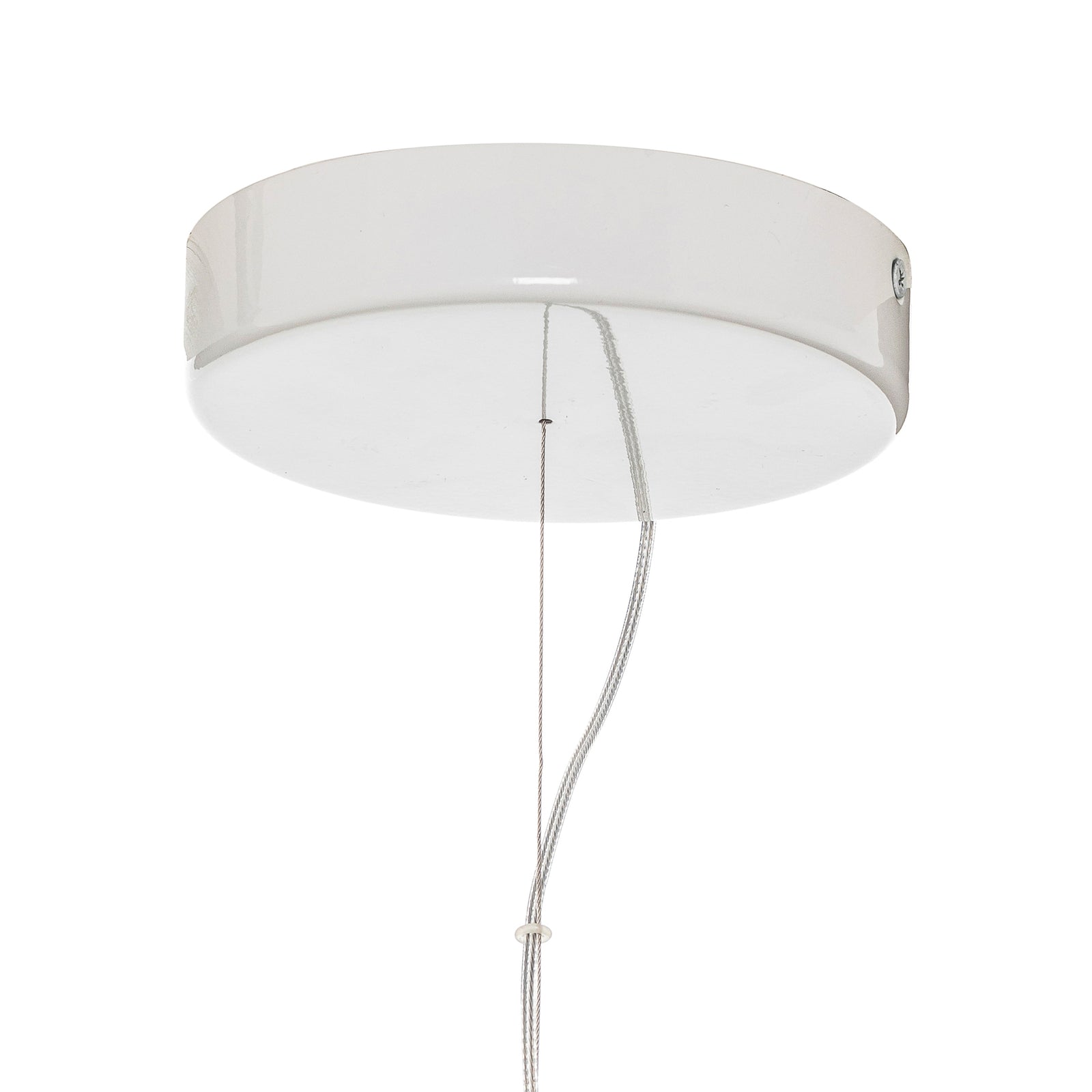 Pendellampe La Belle Étoile LED dimbar hvit Ø90 cm lysdetalj