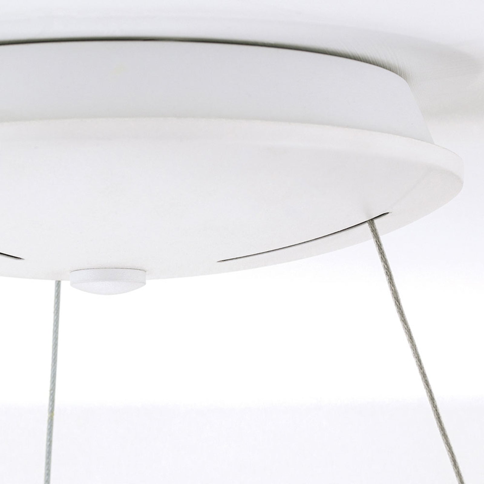 Pendellampe LED dimbar ringformet hvit Ø61 cm 50W - ORION sideprofil