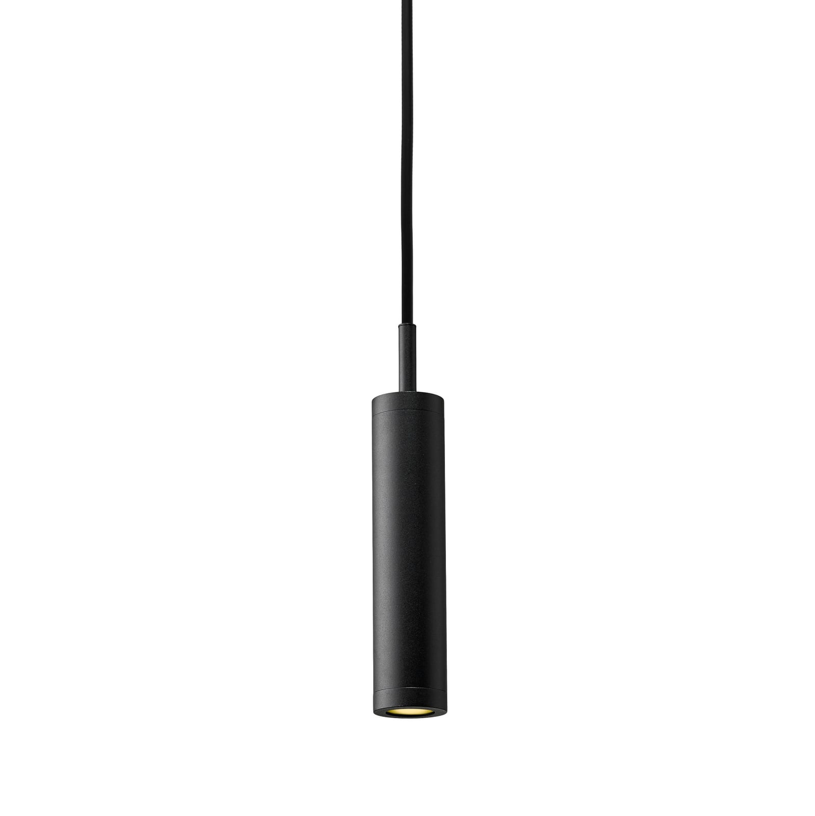 Pendellampe Liberty Spot svart metall forfra