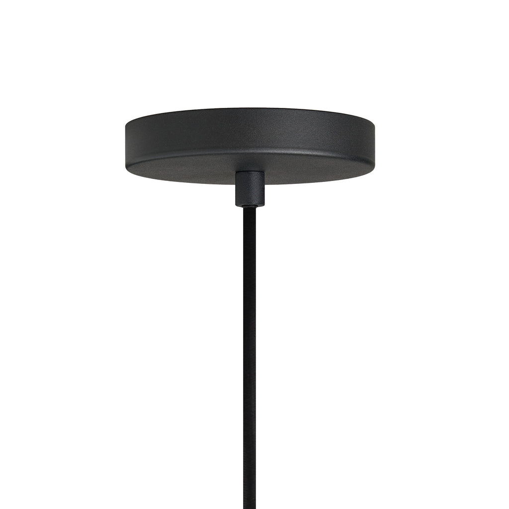 Pendellampe Liberty Spot svart metall detalj av lampehode