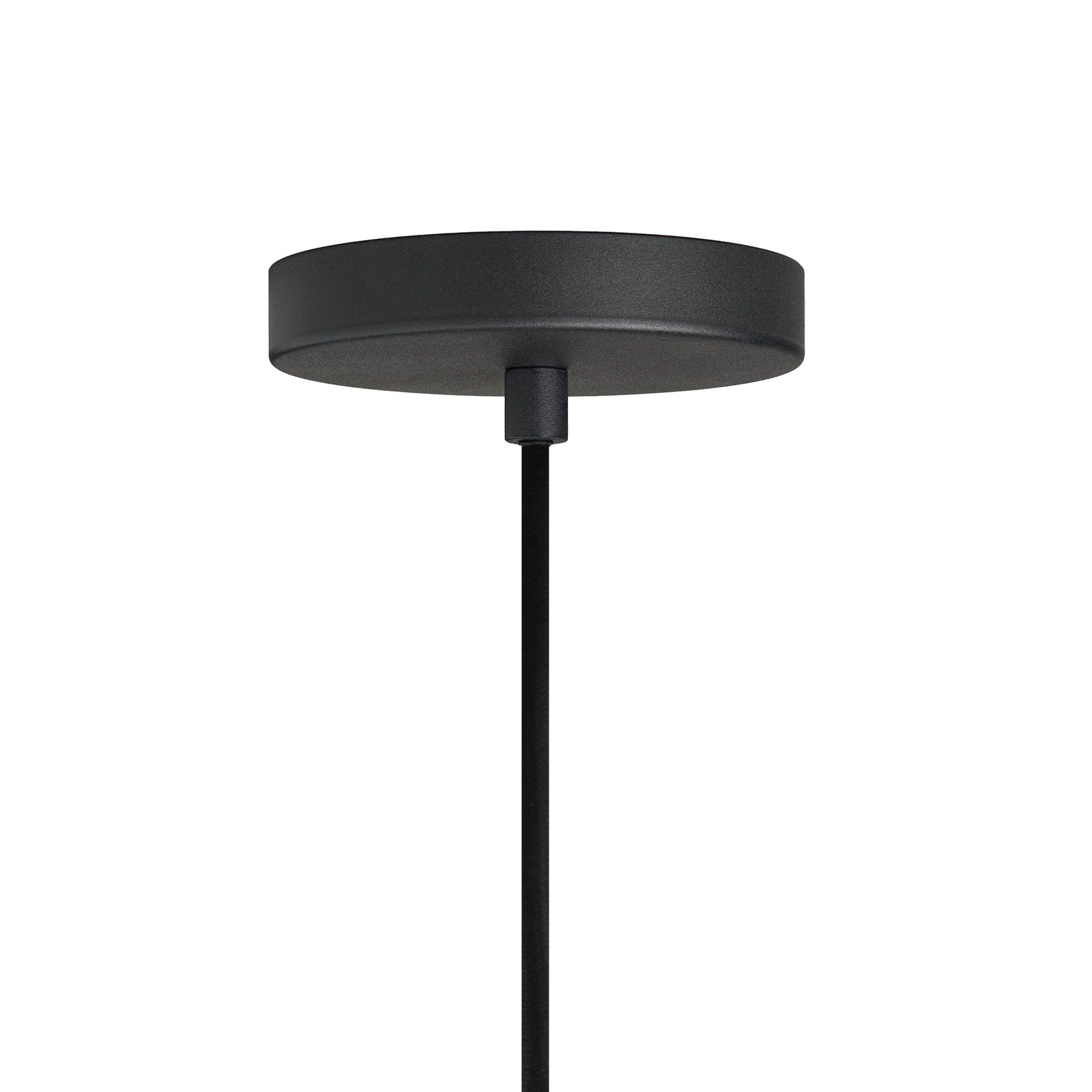 Pendellampe Liberty Spot svart metall detalj av lampehode