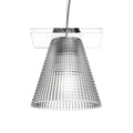 Pendellampe Light-Air transparent polymer E14 Ø14 cm forfra