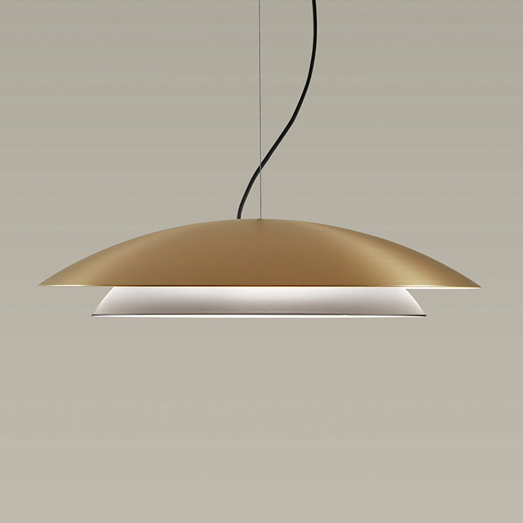Pendellampe Noway Big dimbar CCT matt gull detalj av skjerm