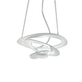 Pendellampe Pirce Micro LED dimbar hvit aluminium 27W forfra