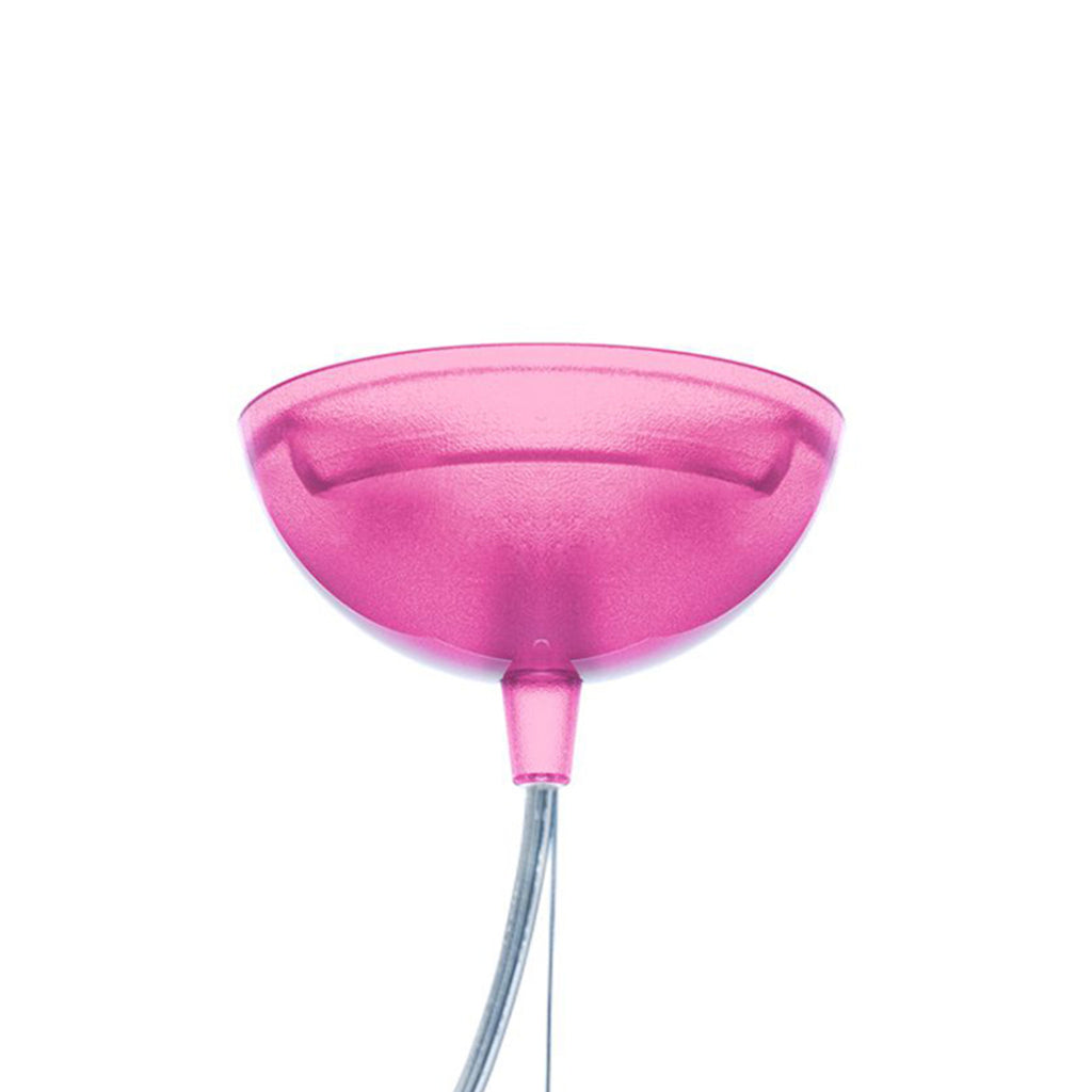 Pendellampe Small FL/Y LED akryl rosa Ø38 cm detalj