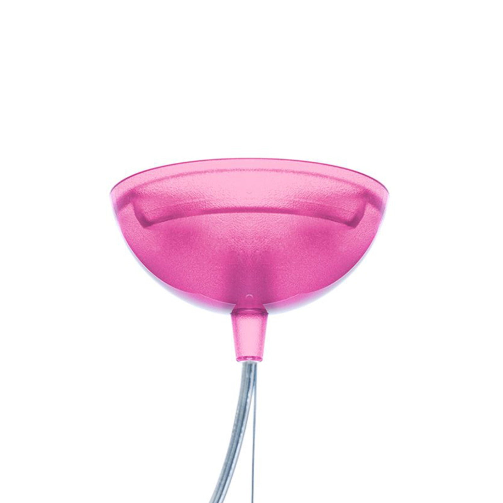 Pendellampe Small FL/Y LED akryl rosa Ø38 cm detalj