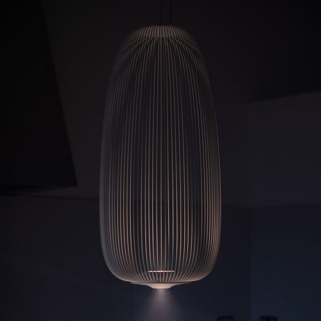 Pendellampe Spokes 1 LED dimbar hvit Ø32,5 cm 30W - Foscarini