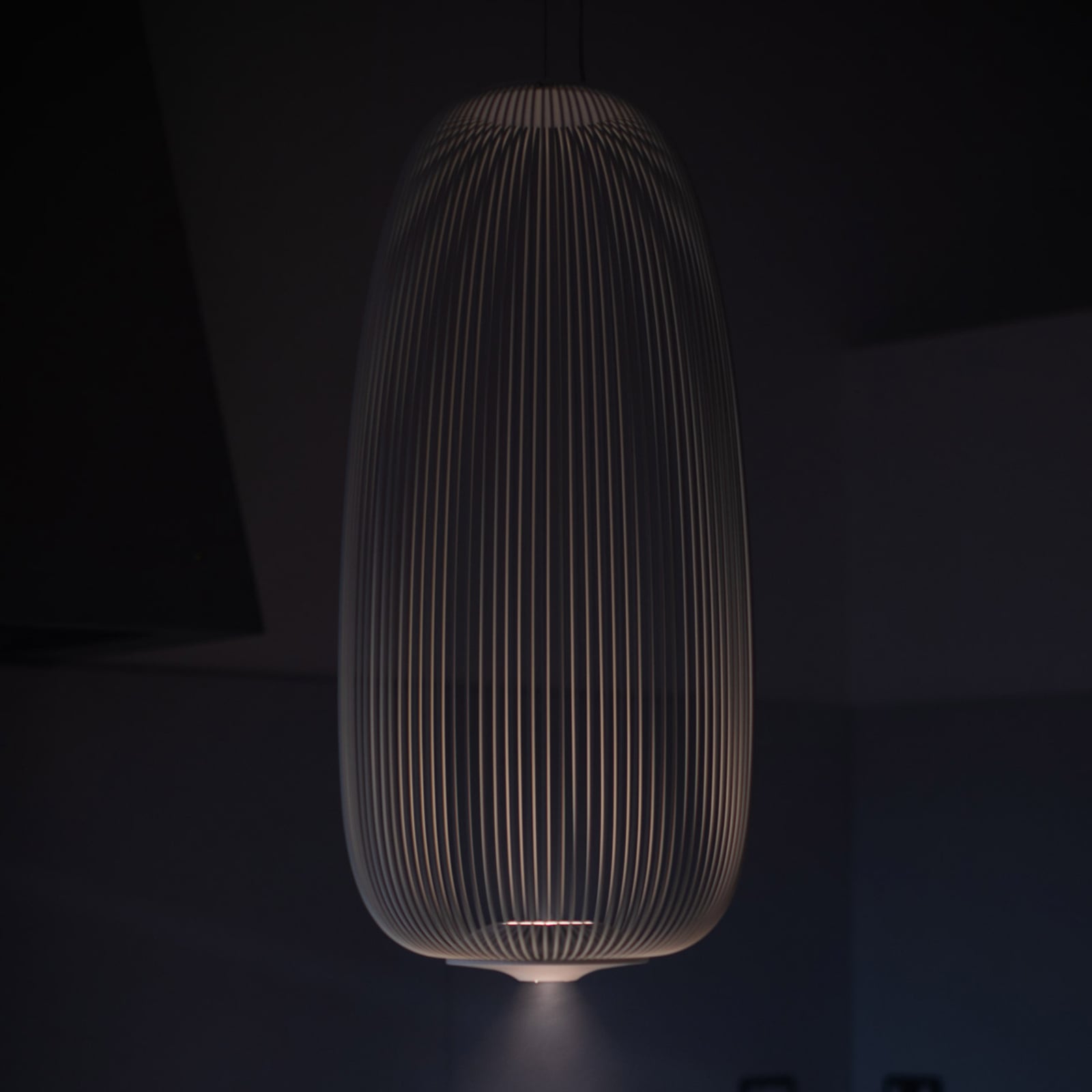 Pendellampe Spokes 1 LED dimbar hvit Ø32,5 cm 30W - Foscarini