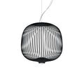 Pendellampe Spokes 2 piccola dimbar svart forfra