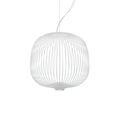 Pendellampe Spokes 2 piccola LED dimbar hvit Ø34 cm forfra