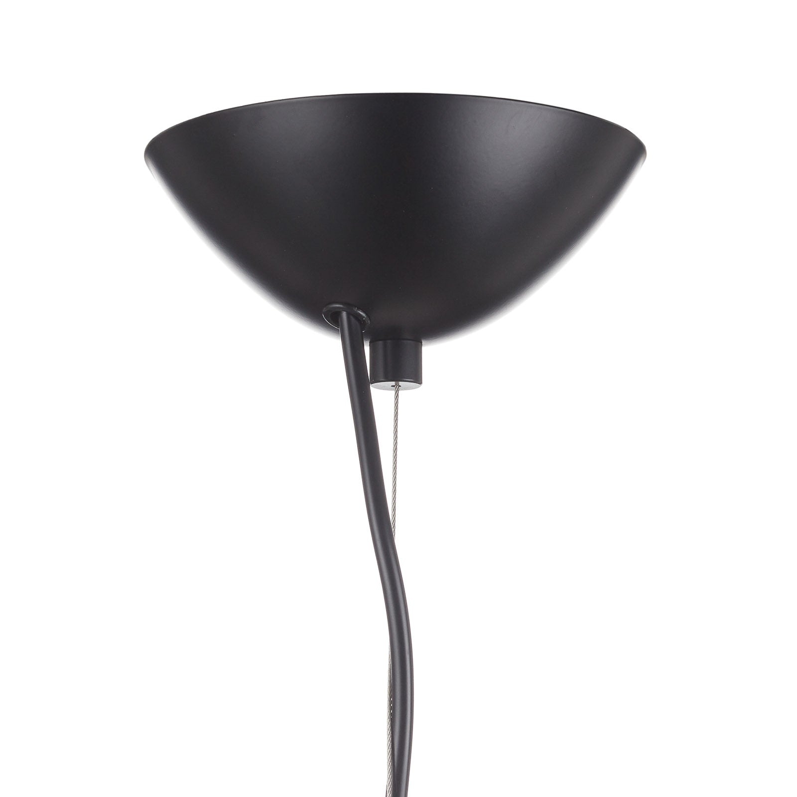 Pendellampe Spring Small dimbar messing Ø56 cm sett fra siden