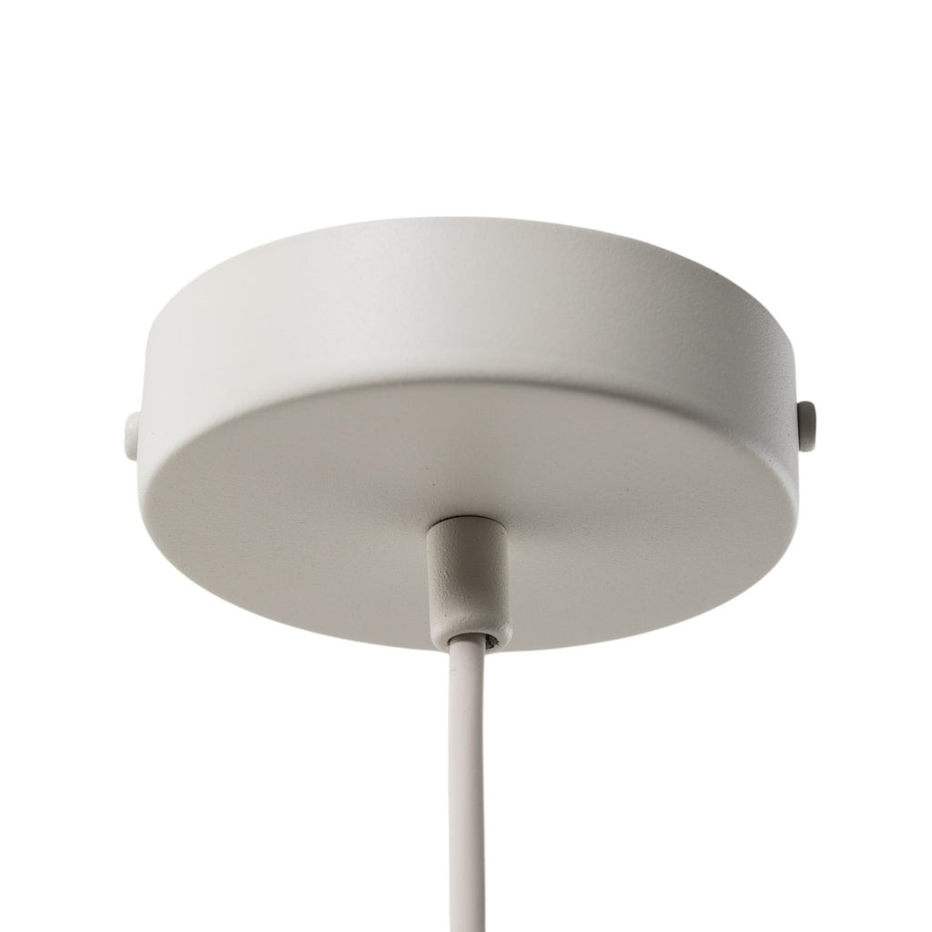 Pendellampe STARLIGHT kremhvit metall med LED-lyskilde