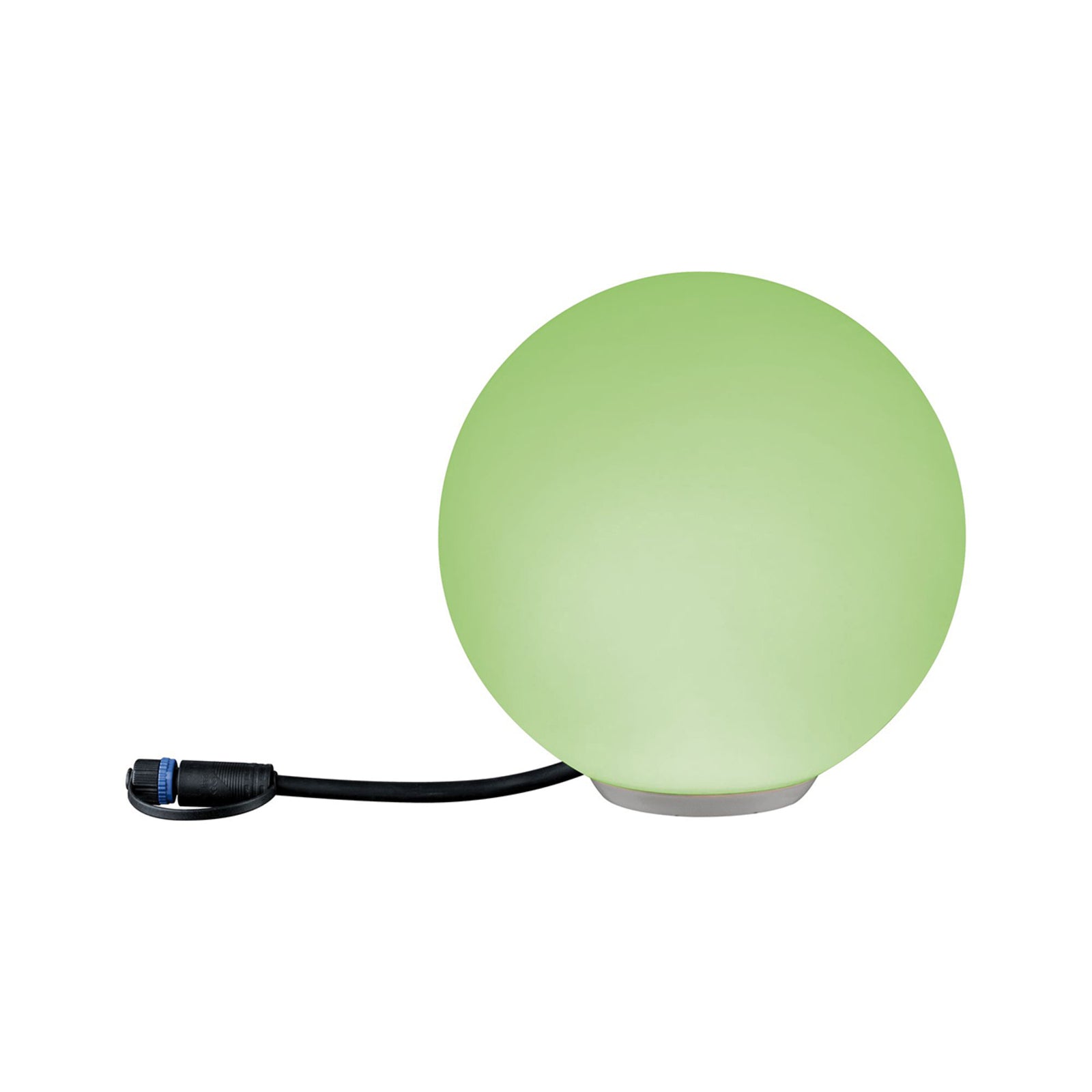 Plug & Shine dekolampe Globe RGBW ZigBee detalj av lampe