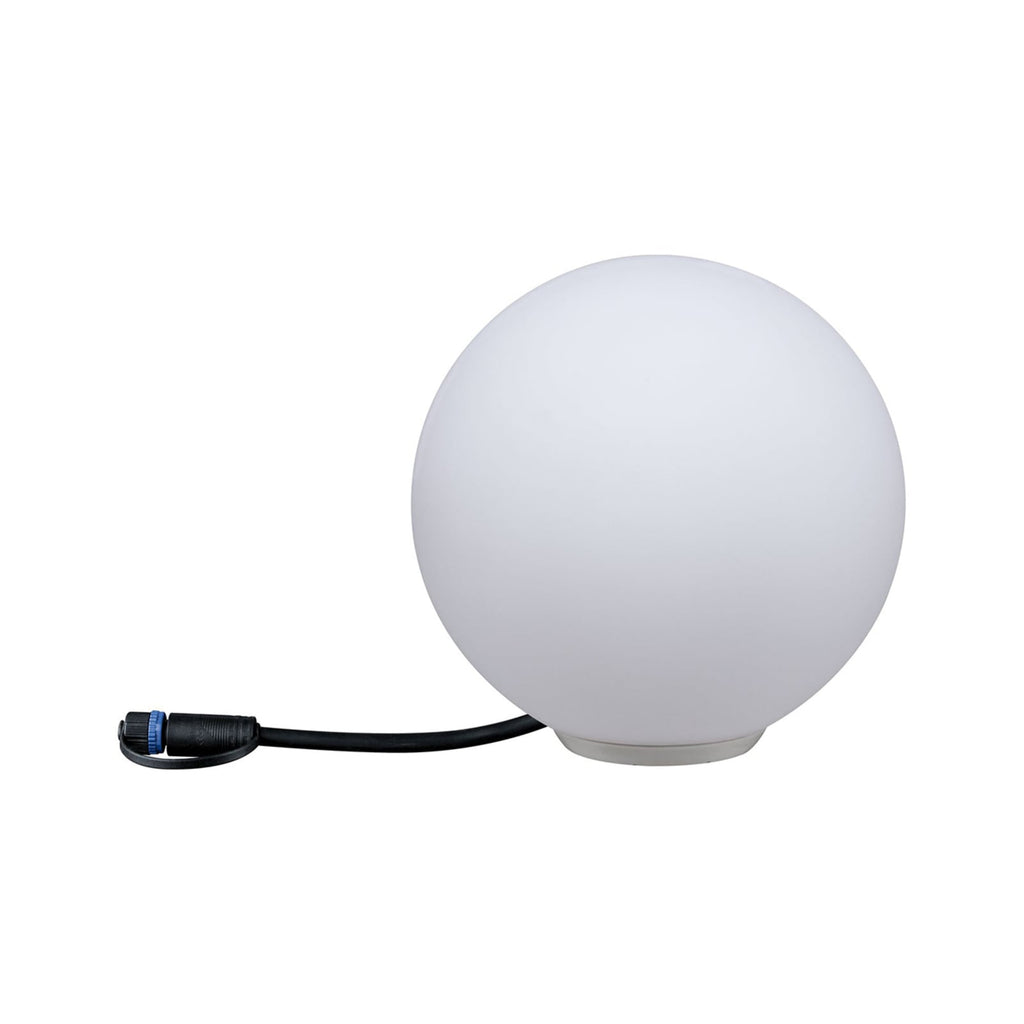 Plug & Shine dekolampe Globe RGBW ZigBee med jordspyd