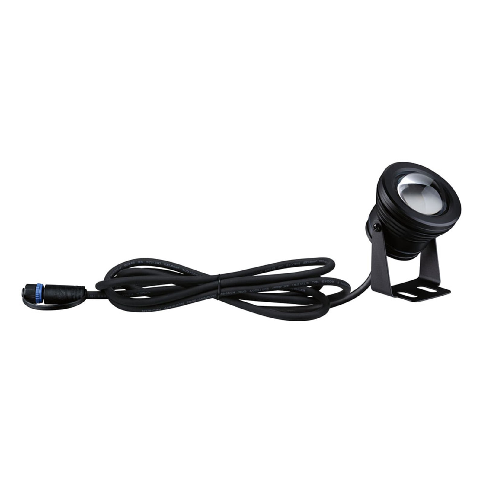 Plug & Shine LED bassengspot dimbar svart IP68 ZigBee montert i basseng