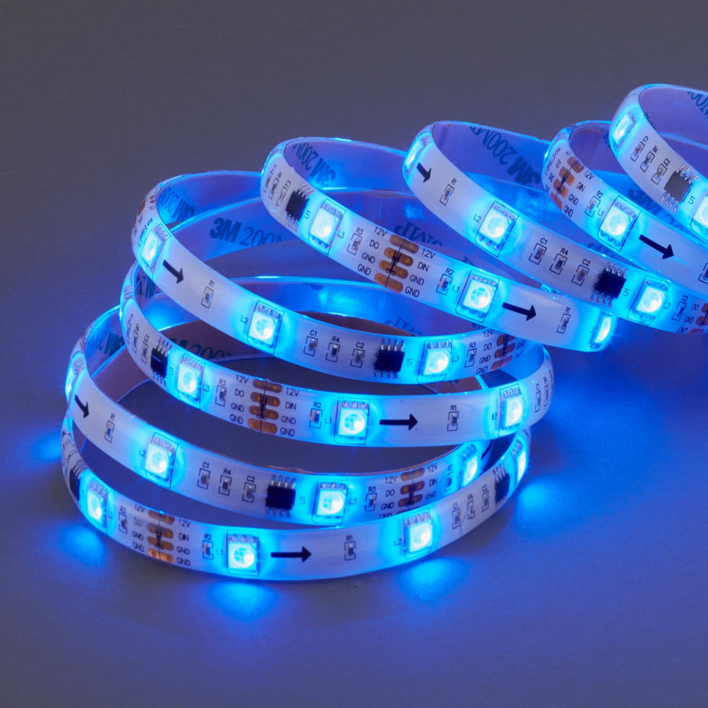 Fjernkontroll til RGB LED-stripe 5m dimbar med fjernkontroll 164 funksjoner - Briloner