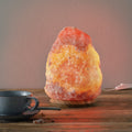 Saltkrystall-bordlampe Rock 4-6 kg h23 cm forfra