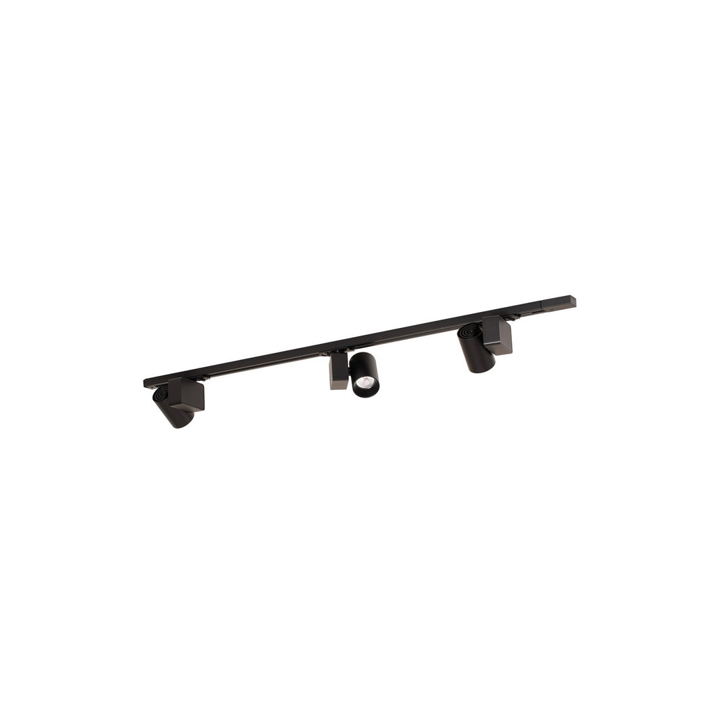 Montert Skinnesystem Linaro 3 LED-spotter Brinja svart i rom