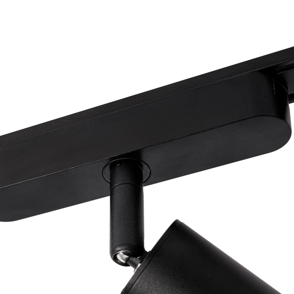 Skinnesystem Lumaro 48V 9 LED-spotter vinkel kobling