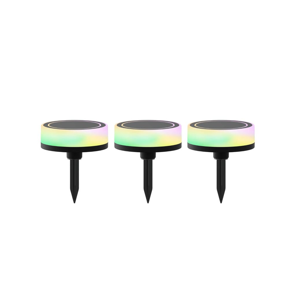 Smart bakkespot 3-sett CCT RGB dimbar IP44 - Calex bakside