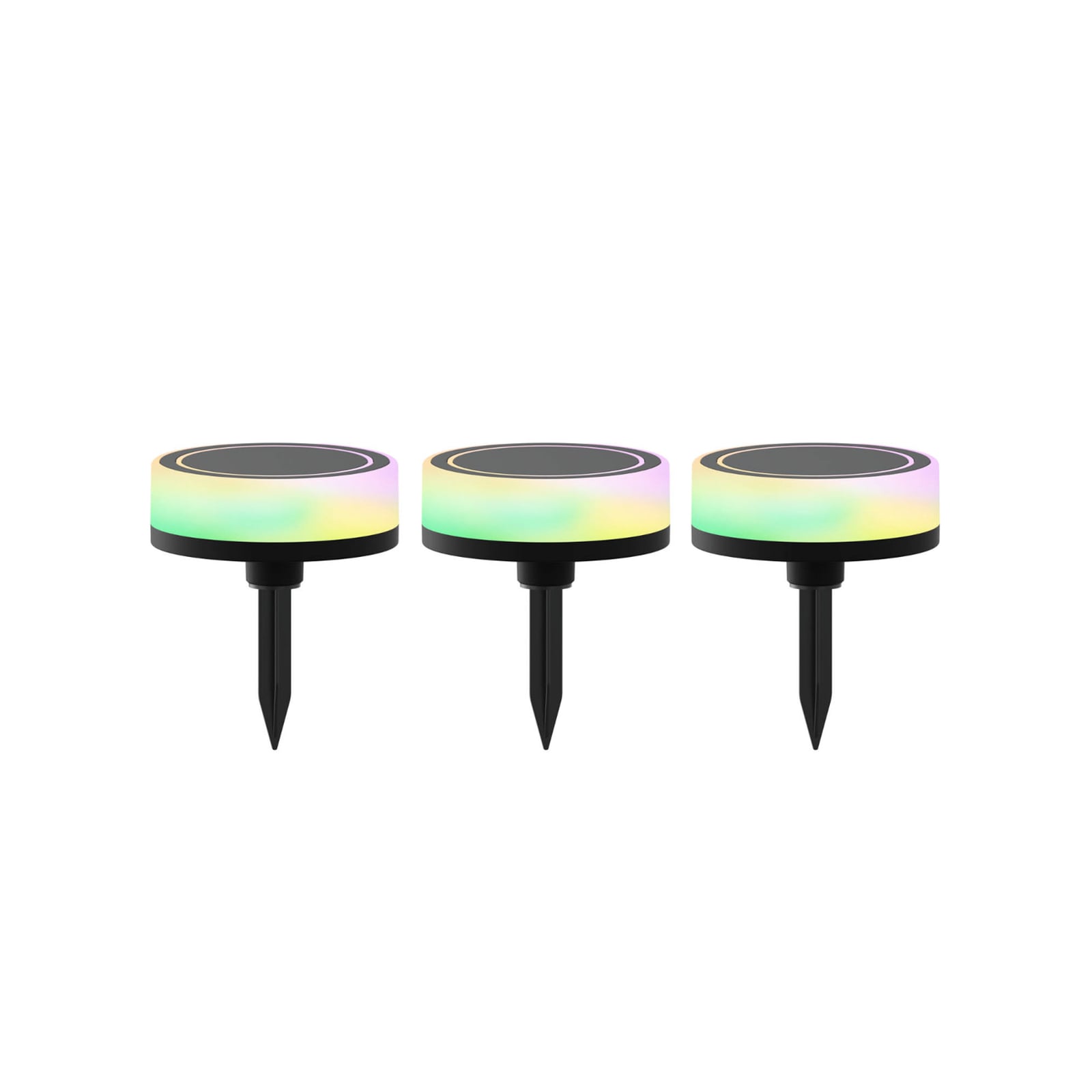 Smart bakkespot 3-sett CCT RGB dimbar IP44 - Calex bakside