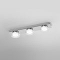 Smart LED-baderomslampe Orbis Wall Round 3-lys IP44 48 cm forfra