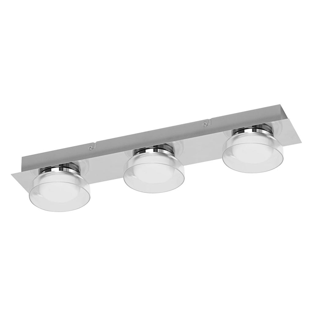 Smart LED-baderomslampe Orbis Wall Round 3-lys IP44 48 cm bakside