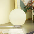 Smart LED-bordlampe Cosmia kuleform glass RGB dimbar forfra