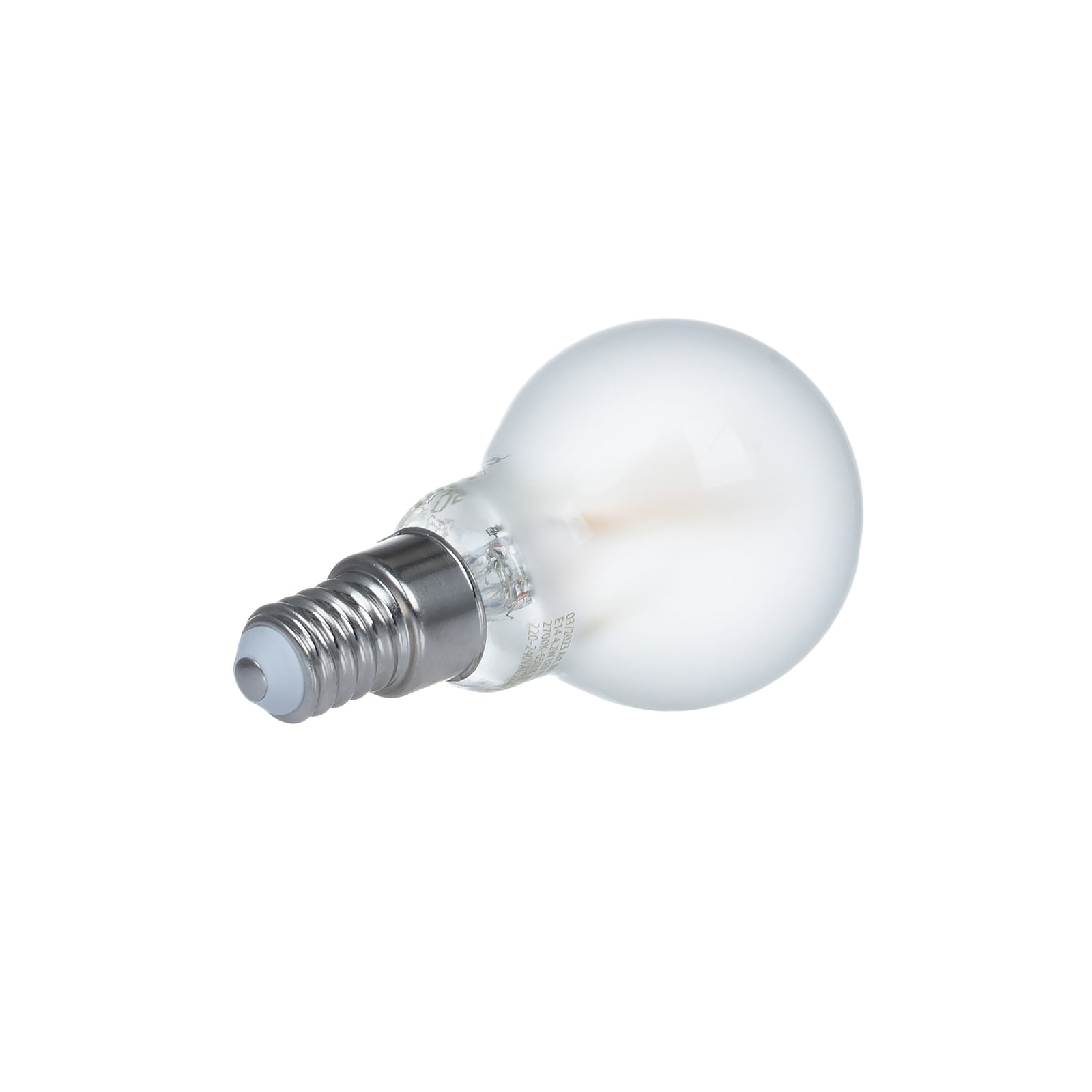 Detaljbilde av Smart LED-dråpepære E14 4,2W CCT dimbar matt WiFi Tuya - LUUMR