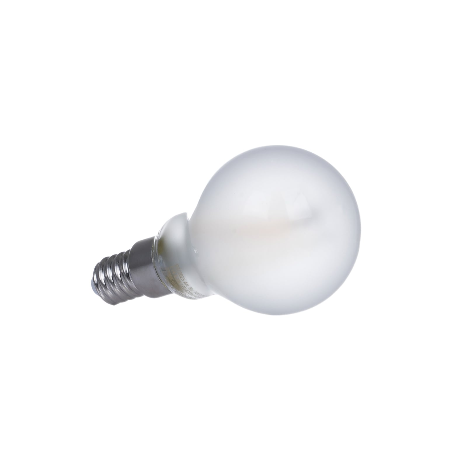 Smart LED-dråpepære E14 4,2W CCT dimbar matt WiFi Tuya - LUUMR montert i lampe