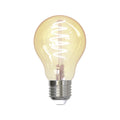 Smart LED filamentpære A60 amber E27 4,9W dimbar LUUMR forfra