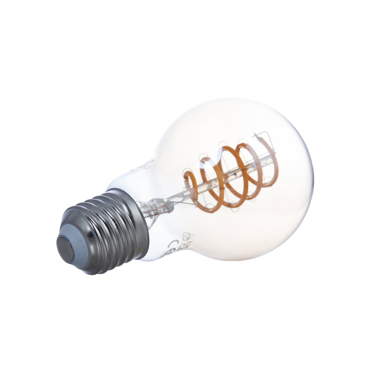 Smart LED filamentpære E27 A60 4,9W dimbar amber Zigbee - LUUMR i bruk