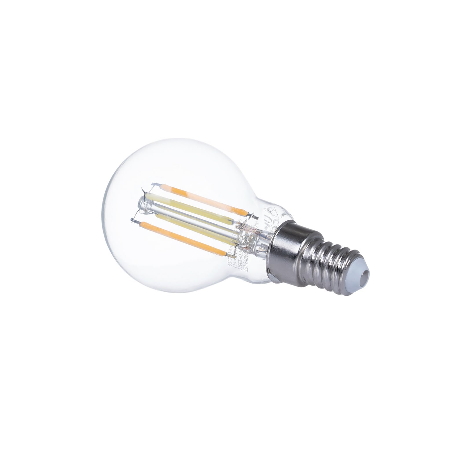 Detalj av Smart LED filamentpære E14 4,2W CCT dimbar klar Tuya - LUUMR